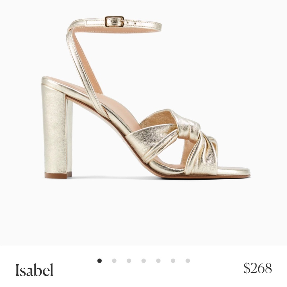 Inez “Isabel” in Soft Gd - WORN ONCE!